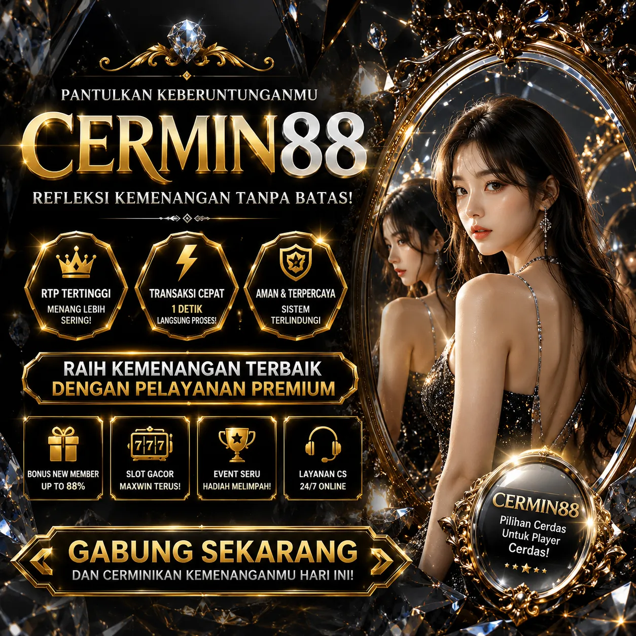 CERMIN88 Banner